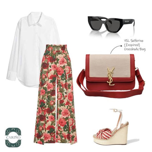 Kick Off 2025 in Style with the YSL Solferino-Inspired Crossbody Bag