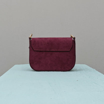 Guess [Inspired] Crossbody Bag - Wine Red