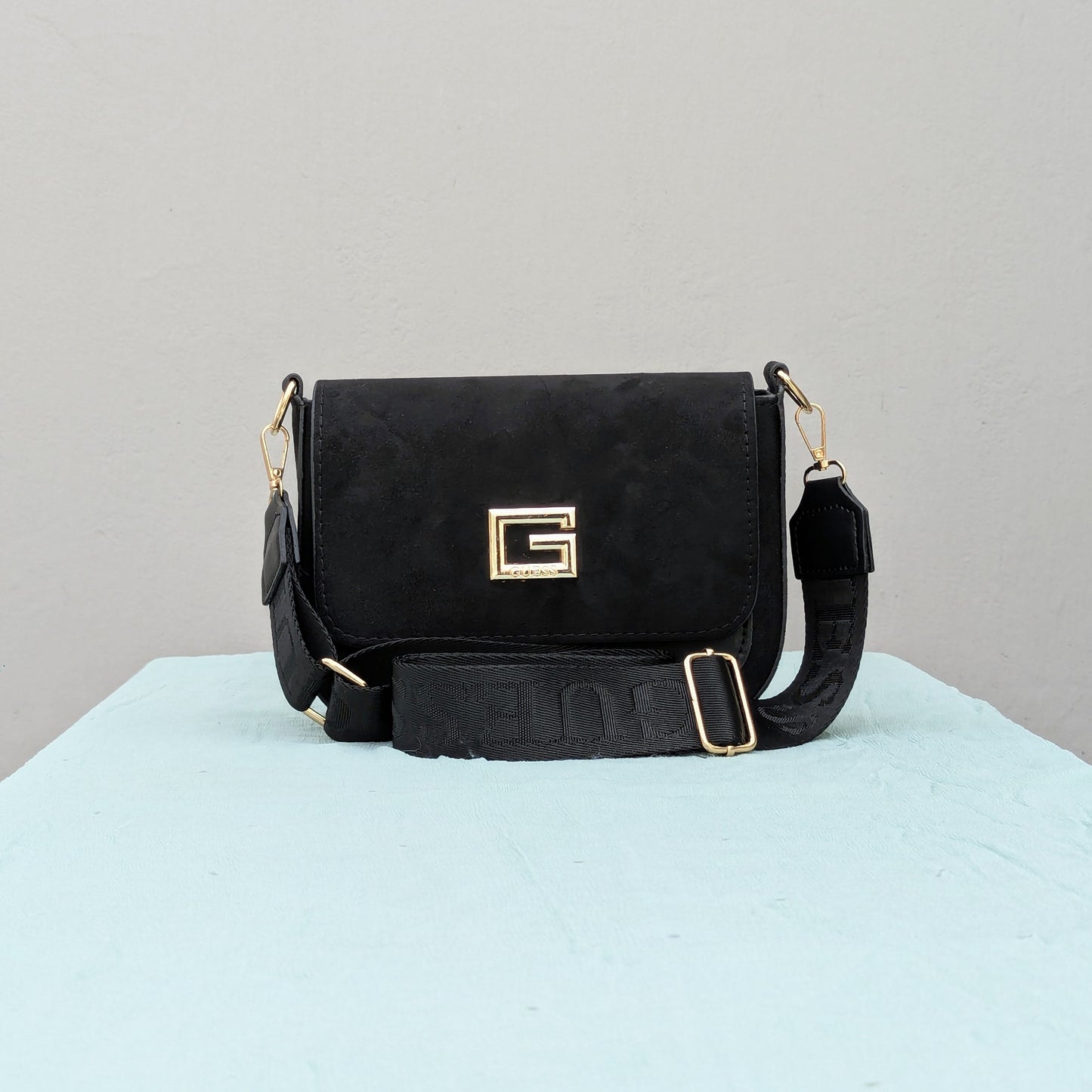 Guess [Inspired] Crossbody Bag - Black