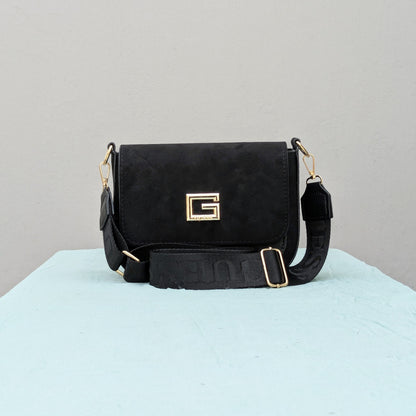 Guess [Inspired] Crossbody Bag - Black