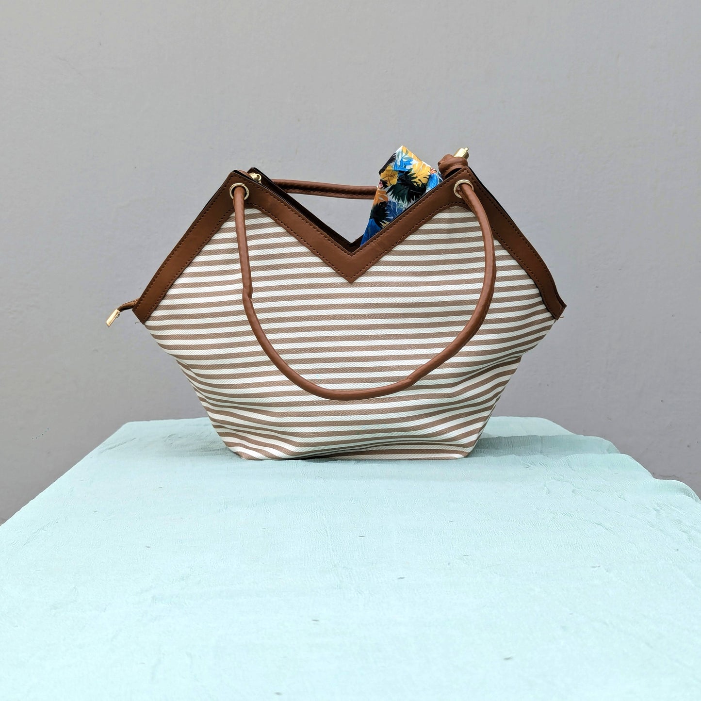 Loewe Ibiza [Inspired] Tote Bag - Horizontal Stripes