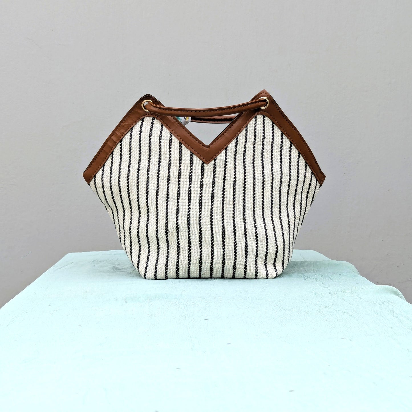 Loewe Ibiza [Inspired] Tote Bag - Vertical Stripes