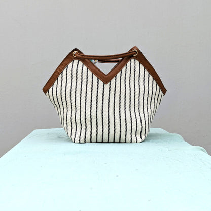 Loewe Ibiza [Inspired] Tote Bag - Vertical Stripes