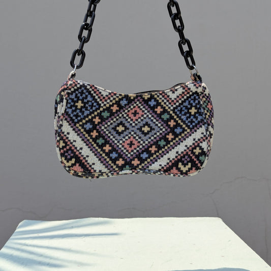 Mini Turkish Shoulder Bag [Black]